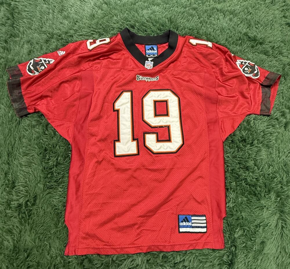 Vintage Adidas NFL Tampa Bay Buccaneers Keyshawn Johnson #19 Football Jersey